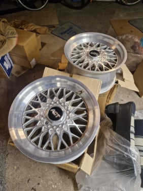 KANS! ACT breedset 7,5 x 16 gepolijst BMW/Opel
