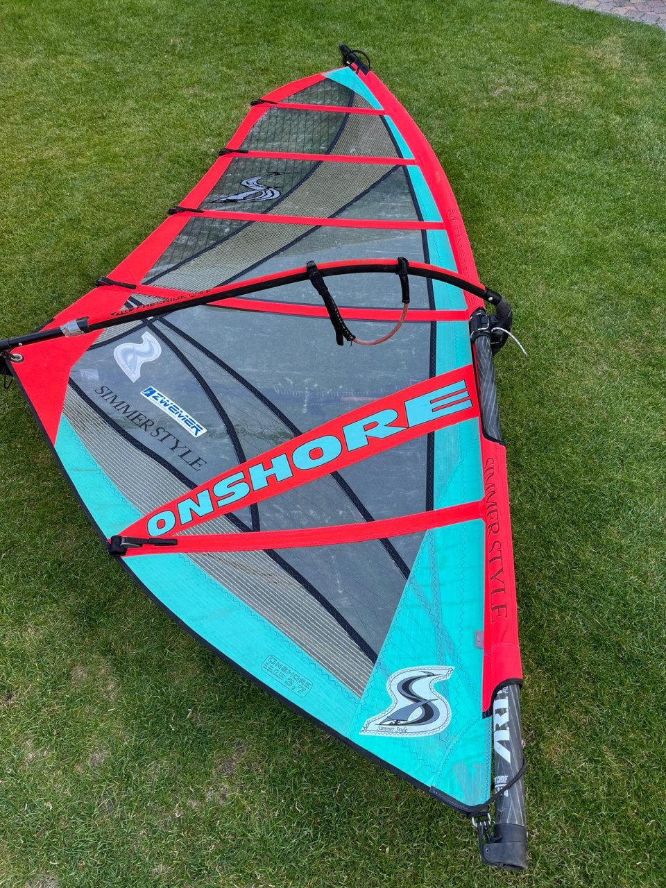 3,7m2 Simmerstyle Onshore met mast en giek