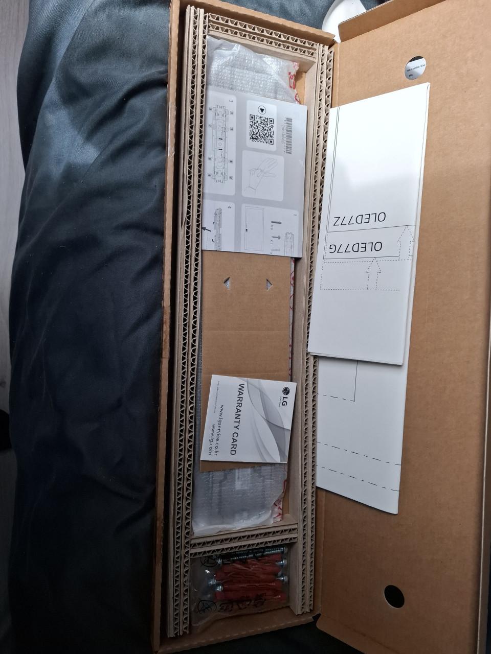 Lg tv, motorsteun, fische reader, dames motorbroek enz