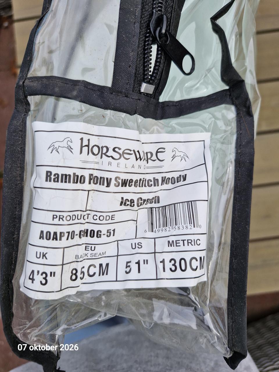 Diverse shetlandpony dekens