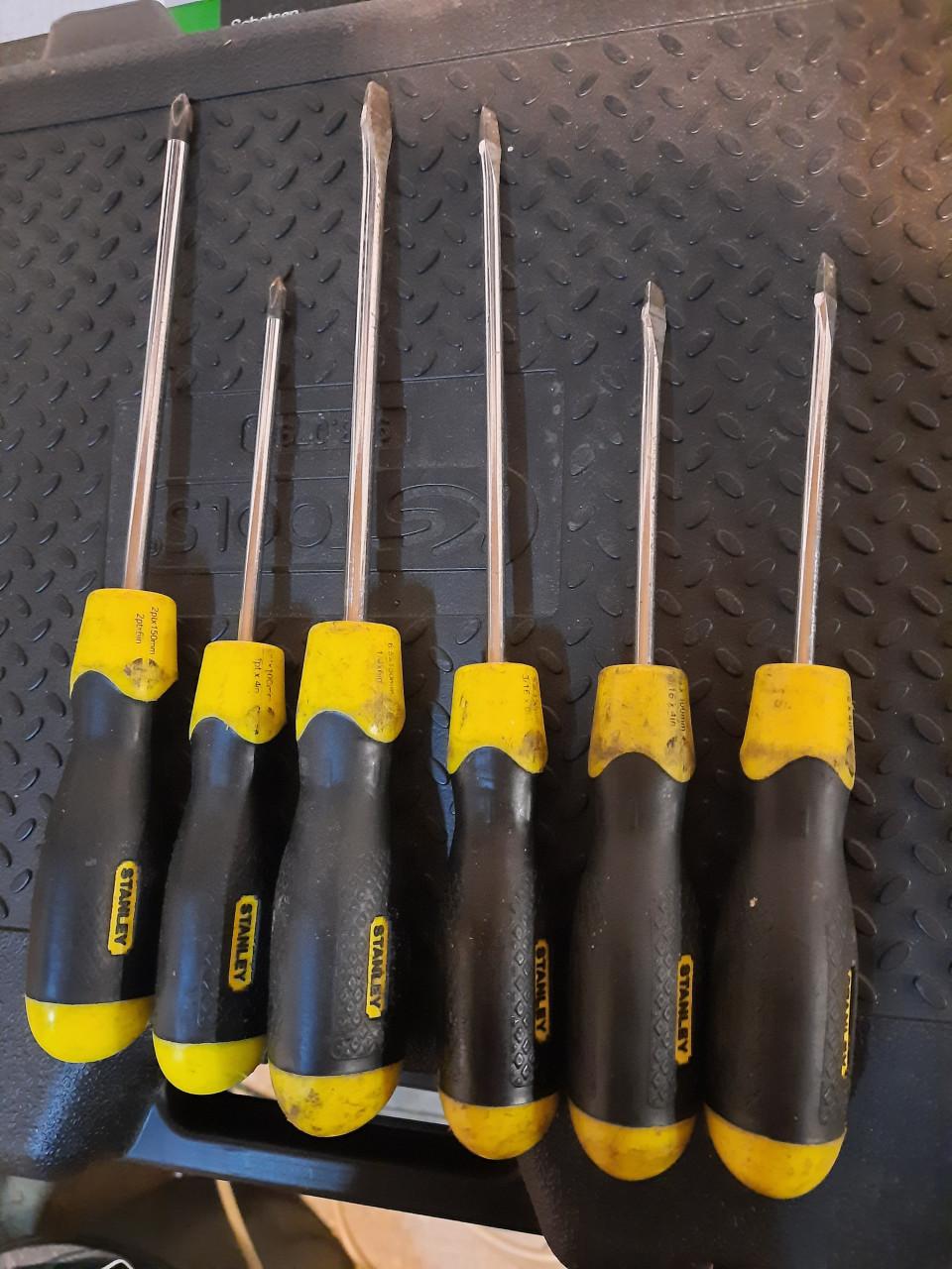 Setje schroevendraaiers Stanley