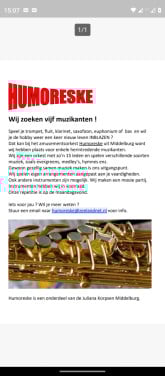 Muzikanten gezocht