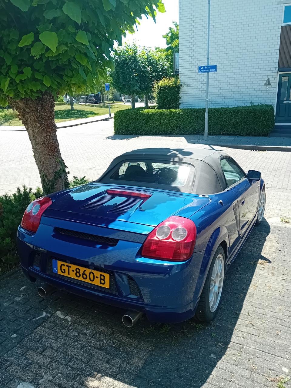 Toyota MR2 1.8. VVTI. 152 Dkm. 2003. AC. Leer. TTE Bodykit Cabrio.kap etc.