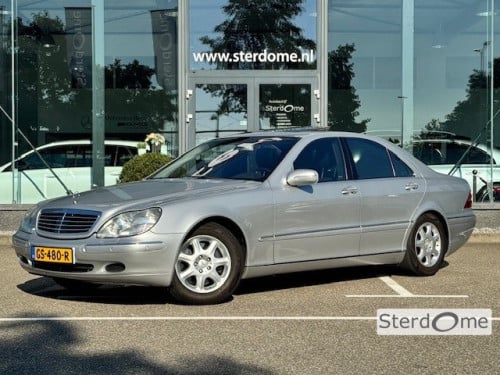 Mercedes-Benz S-klasse 500 l youngtimer l luchtvering l distronic l bi xeno