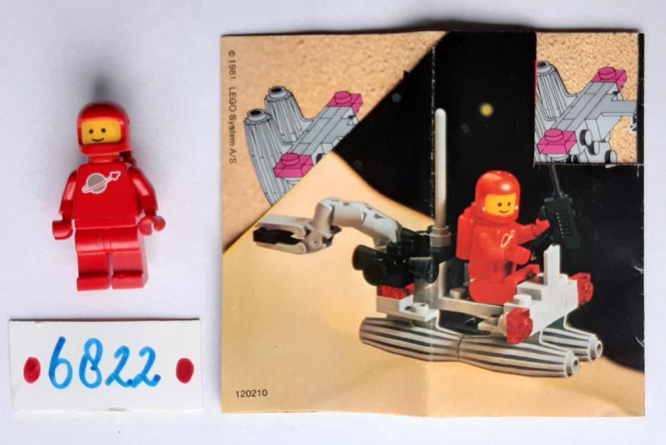 Lego Classic Space 6822: Space Digger, ruimtevaart, graafmachine.