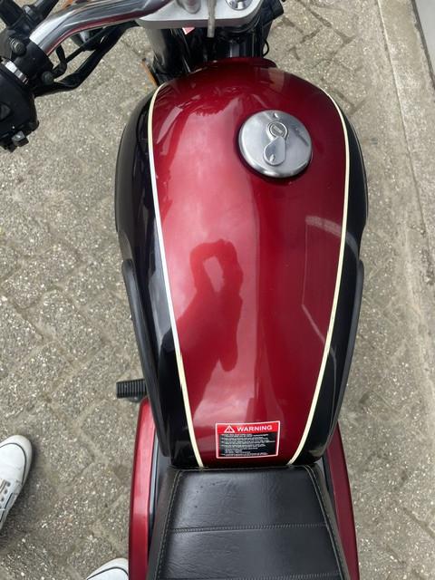 Schitterende demo hanway raw 50 caferacer van 1 ste eigenaar met maar 1775k