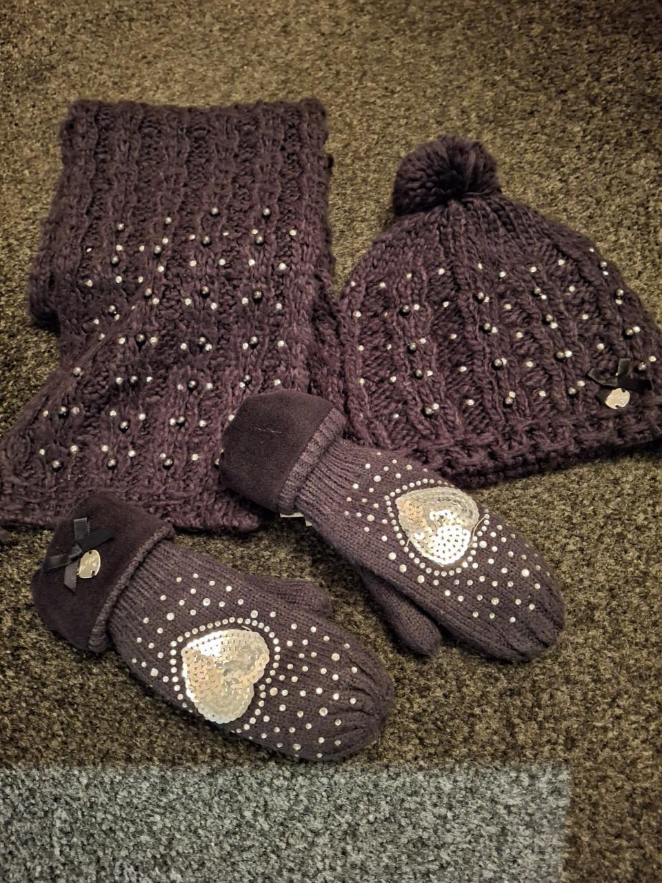 Gebreide set van Le chiq