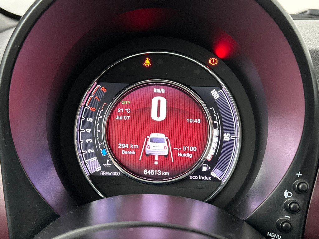 Fiat 500 1.2 star | panorama dak | bluetooth | navigatie | lmv | climate co