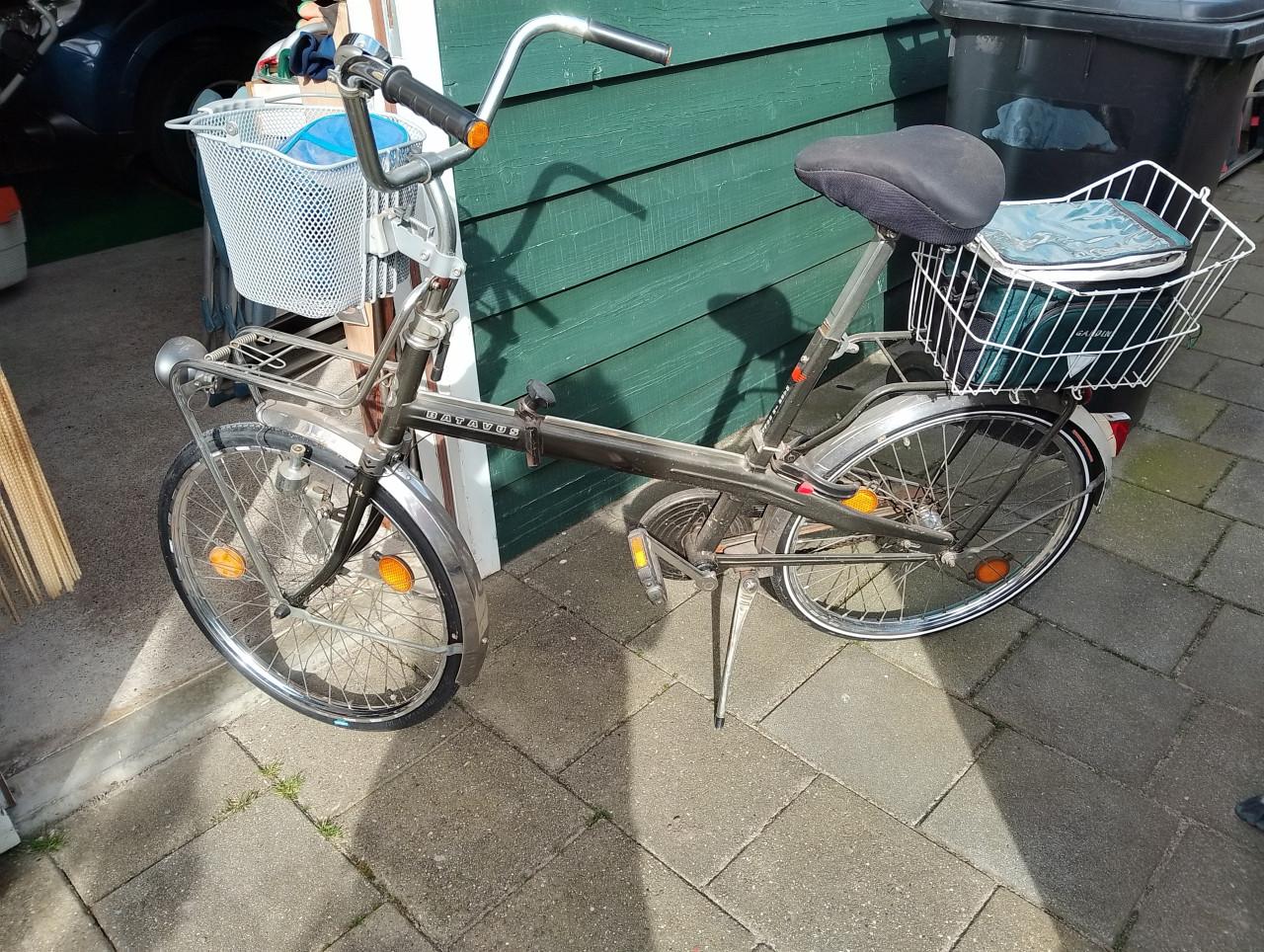 Batavus vouwfiets-22-inch velgen-in prima staat