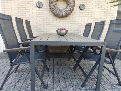 Tuinset Groot - 6 stoelen - Kussens