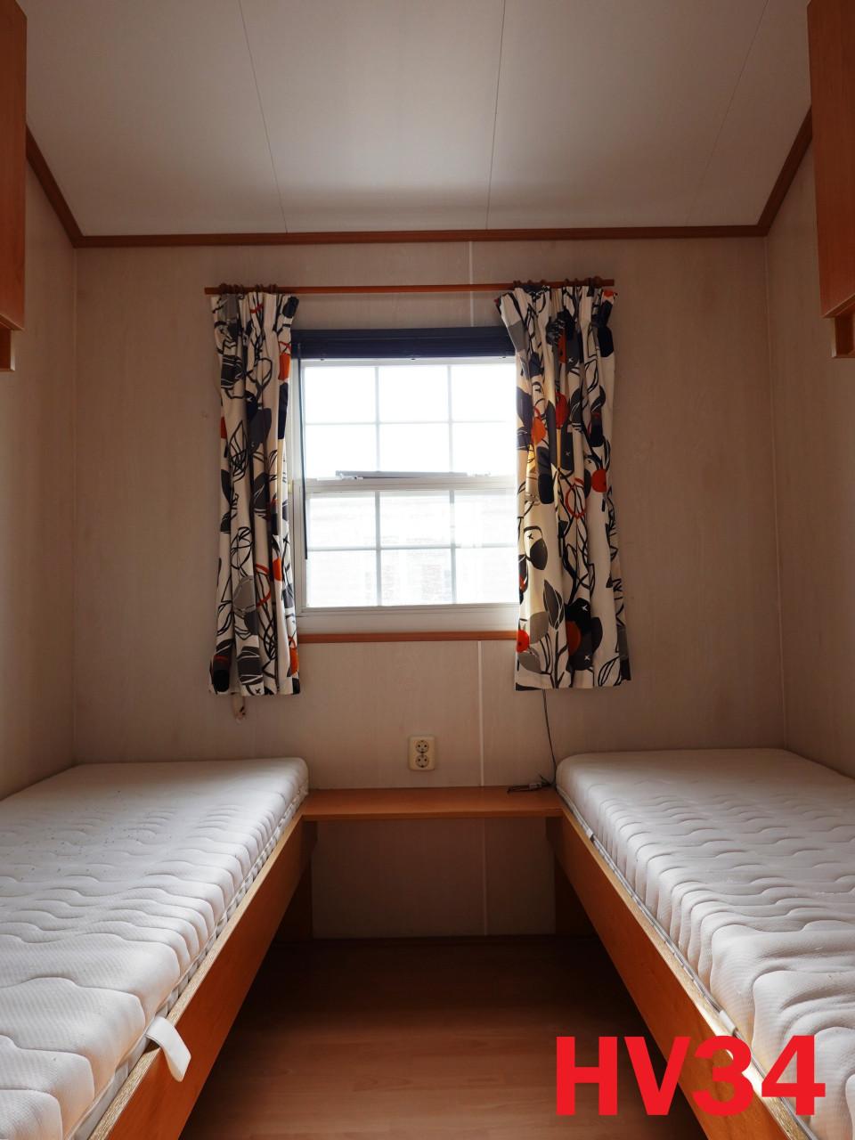Betaalbaar Arcabo chalet met dubbel glas en 2 slaapkamers te koop