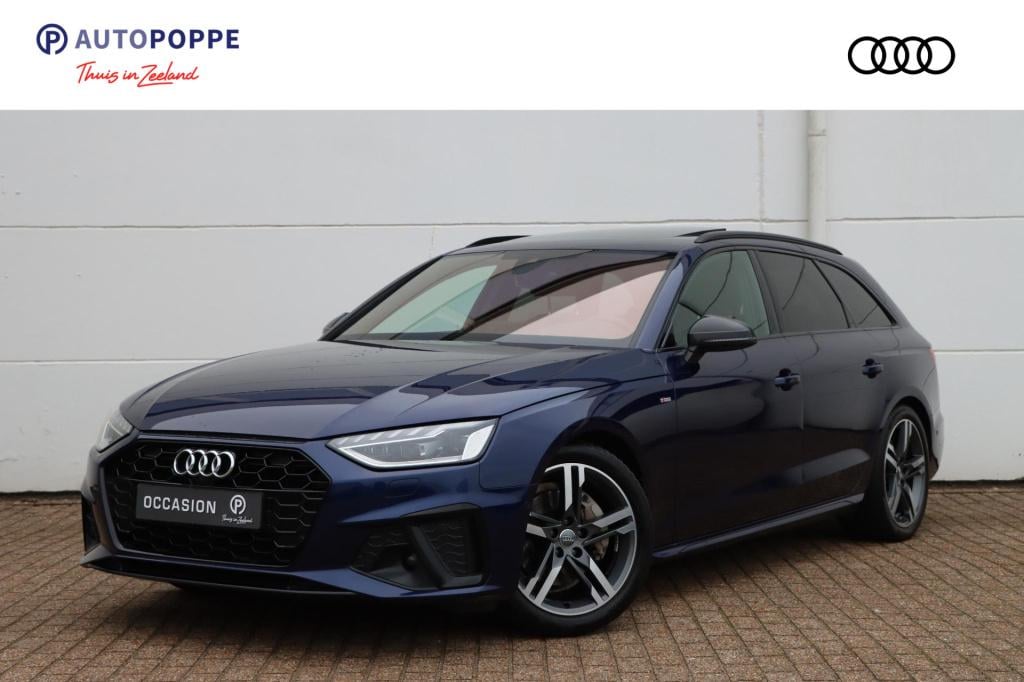 Audi A4 avant 40 tfsi s edition s-tronic 204pk panoramadak | zwart optiek |