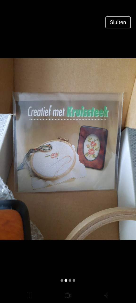Borduursetje 3delig Nieuw