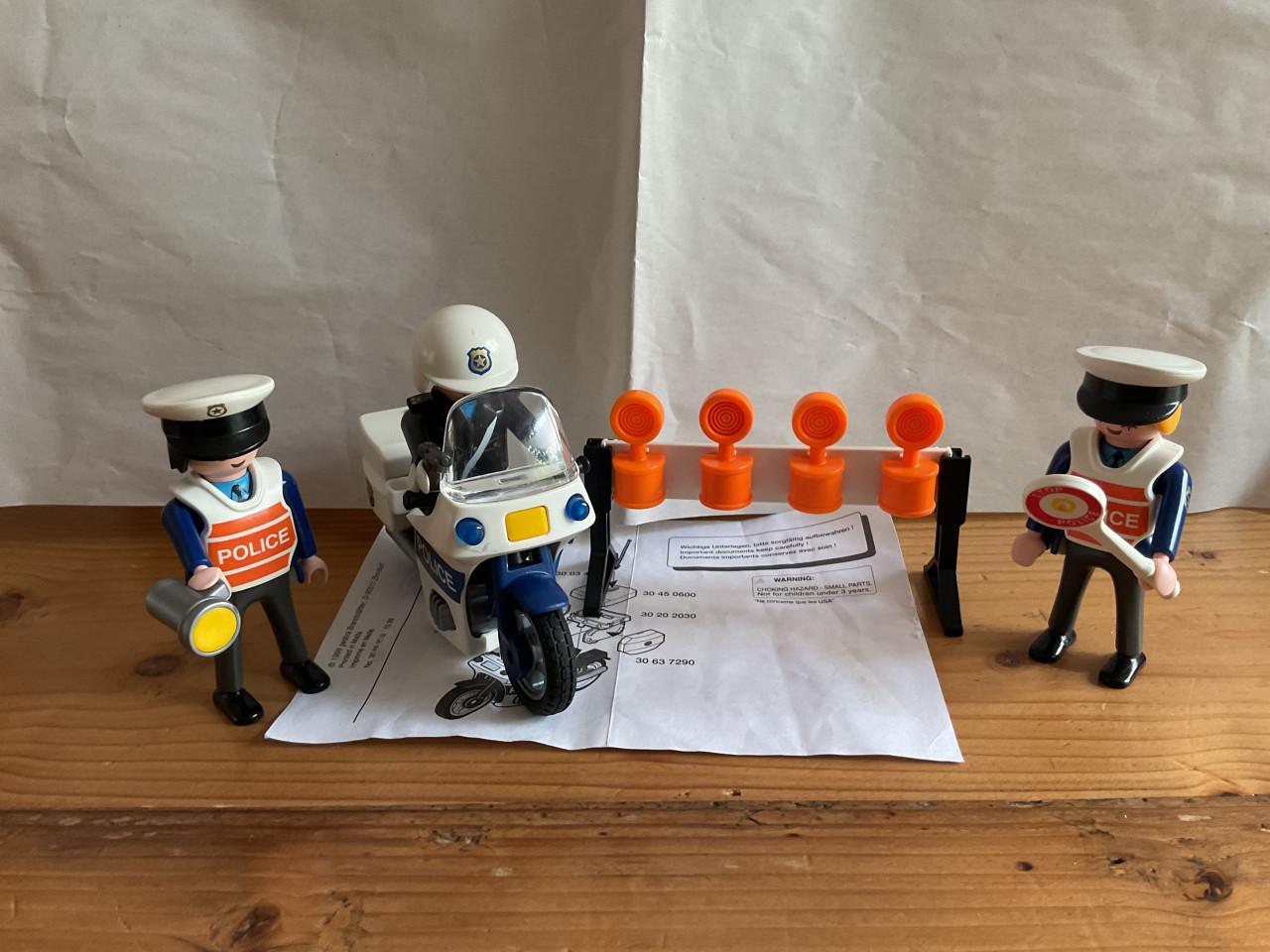 Playmobil diverse politie figuren