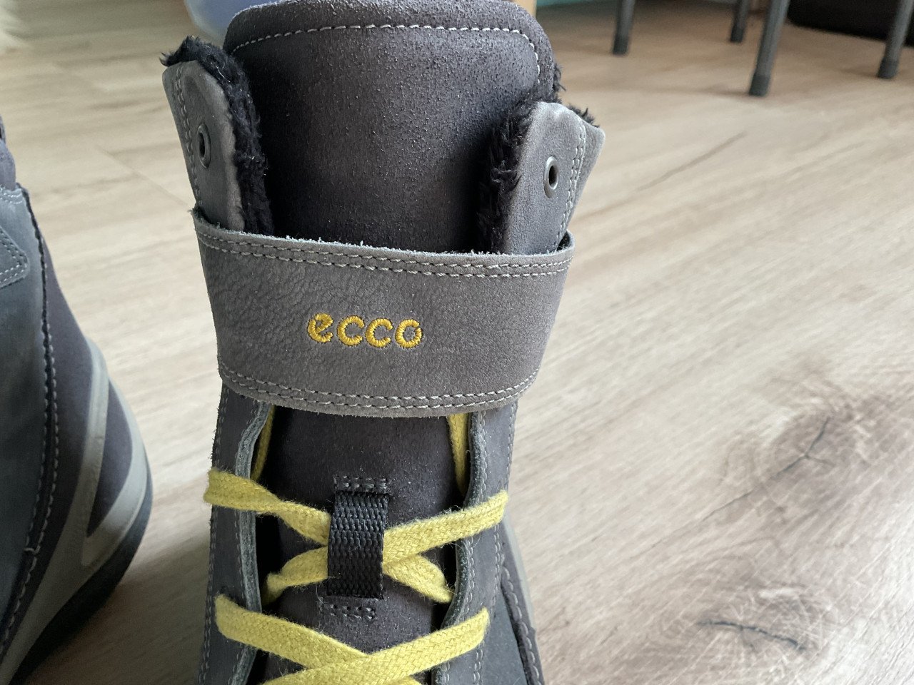 Ecco Biom hoge gore-tex wandelschoen sneaker, mt. 42, kleur grijs