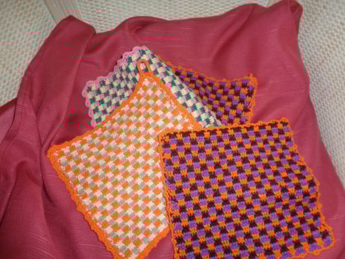 Handwerk Pannenlappen.