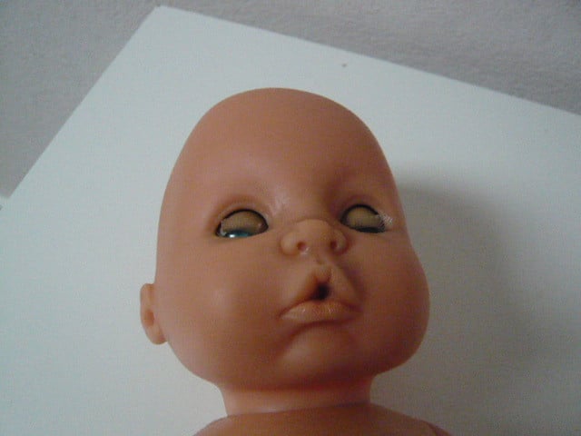Z.G.A.N. BABYPOP MET SLAAP OOGJES 38 CM