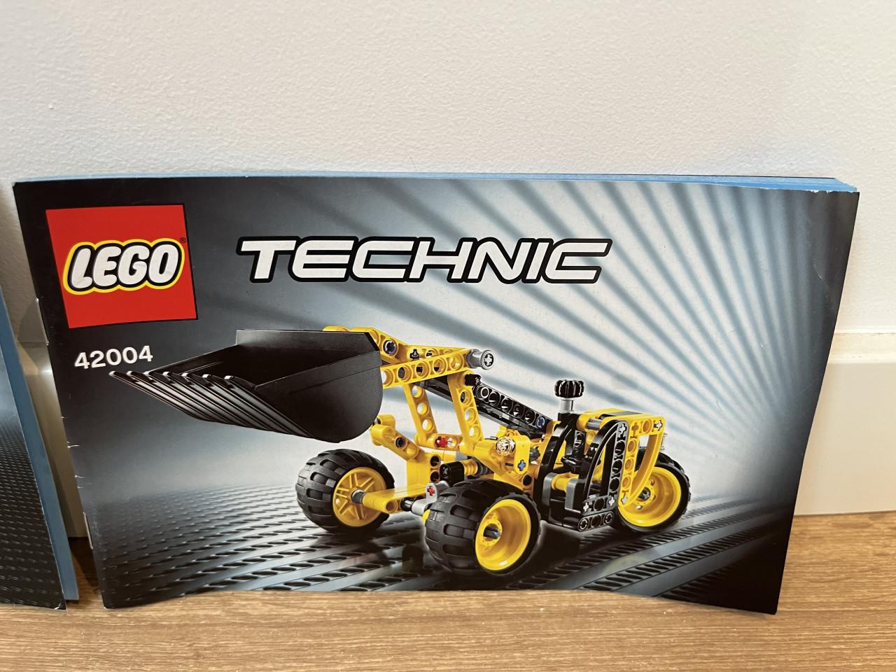 LEGO mini backhoe loader