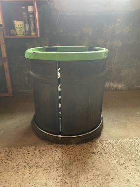 Hay gain slow feeder paard