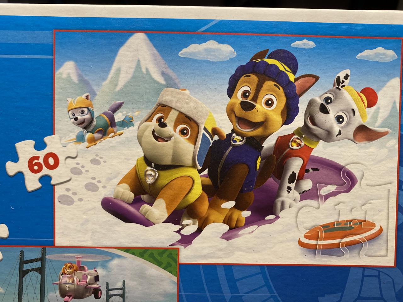Puzzel 2 in 1 paw Patrol