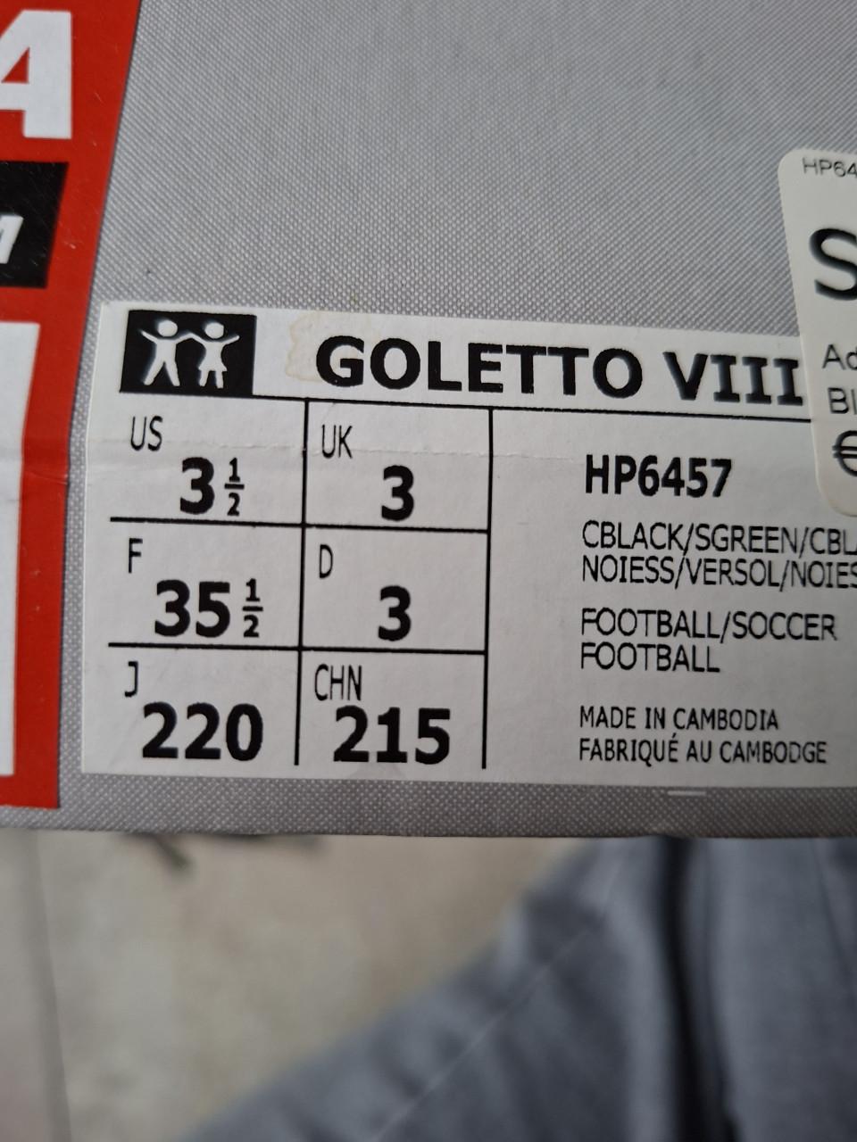 Voetbalschoenen maat 35.5