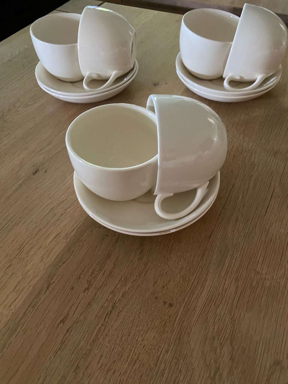 Wedgewood traditional Queensware kop- schotels