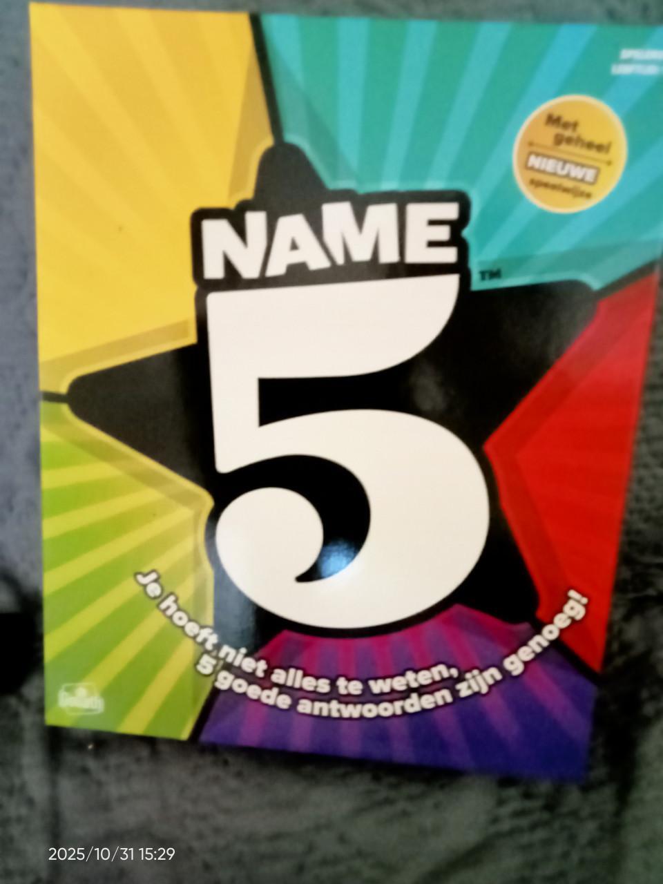 Name 5 van merk goliath