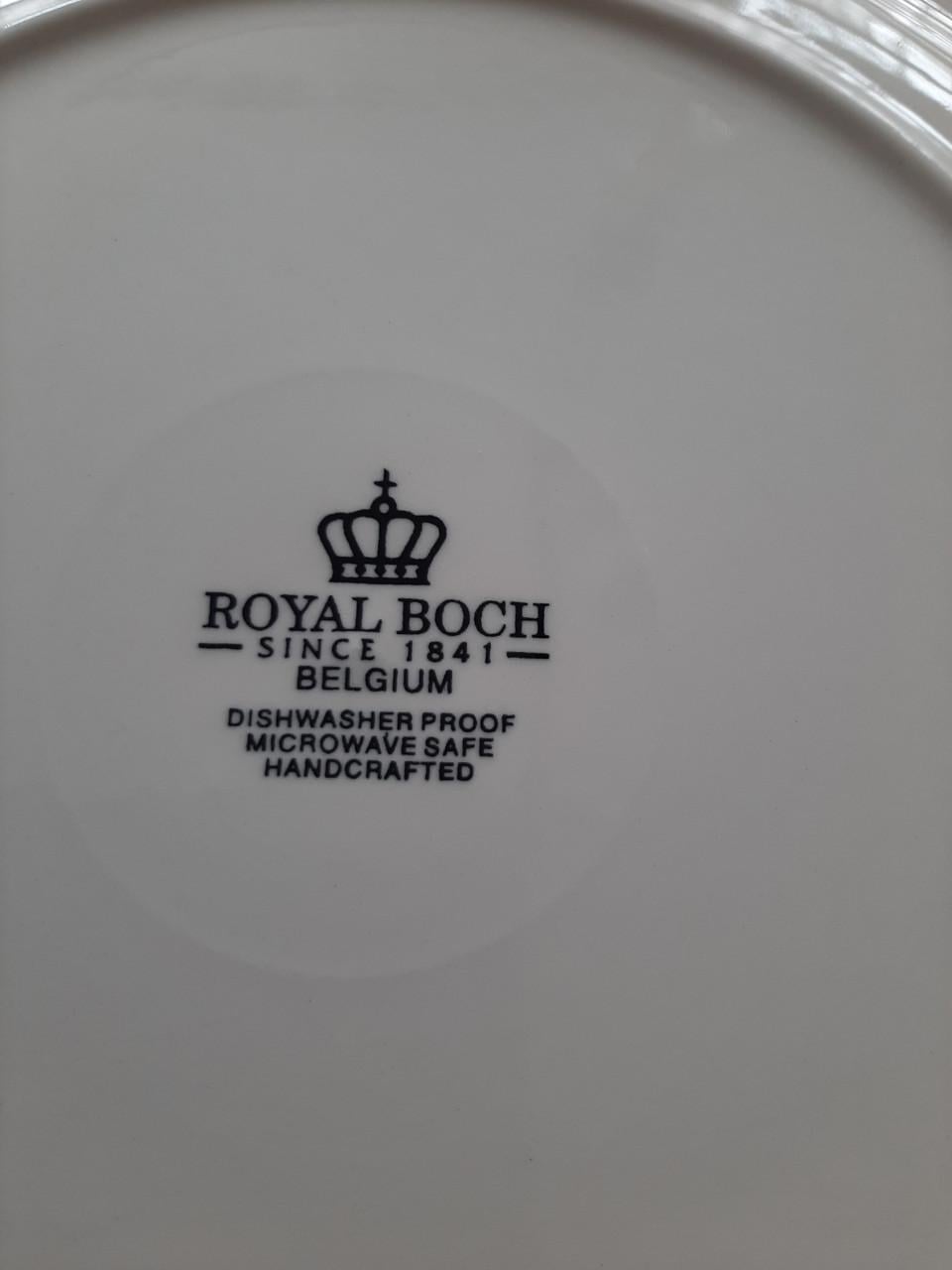 ROYAL BOCH - 6 ONTBIJT BORDJES - DIA 21 CM