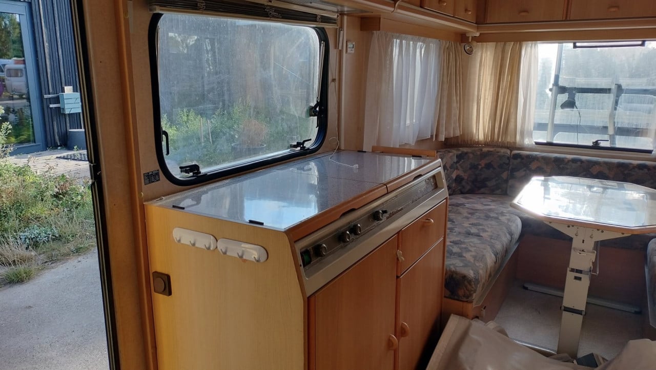 Adria Optima 425 (1991) met voortent