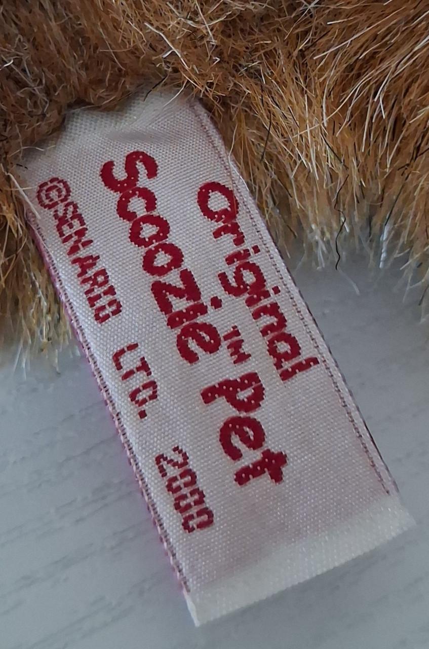 Scoozie pet knuffel met geluid bever wezel fret