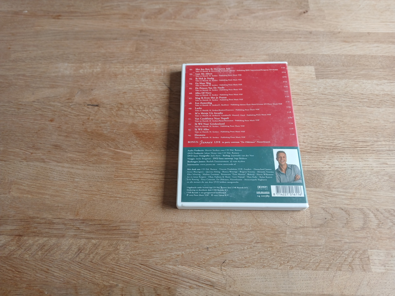 Jannes alles of niets dvd