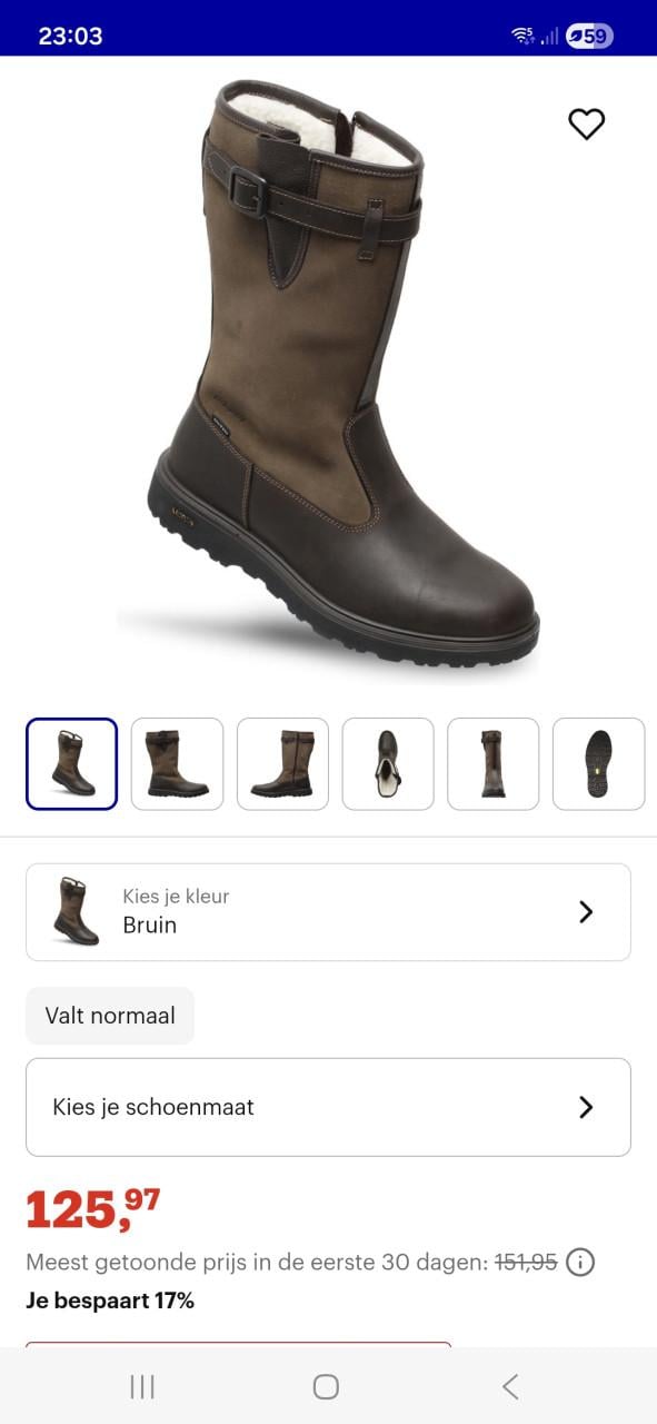 Wandel/ outdoorlaars van Grisport mt 43