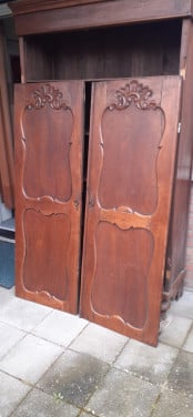 Grote prachtige kast KOLONIAAL ca. 195 x 110 x 40 cm