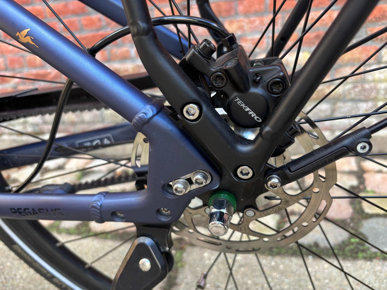 Te koop, Pegasus Siena E7F plus belt 500WH accu