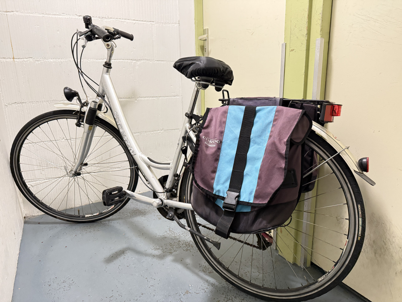 In nette staat Damesfiets