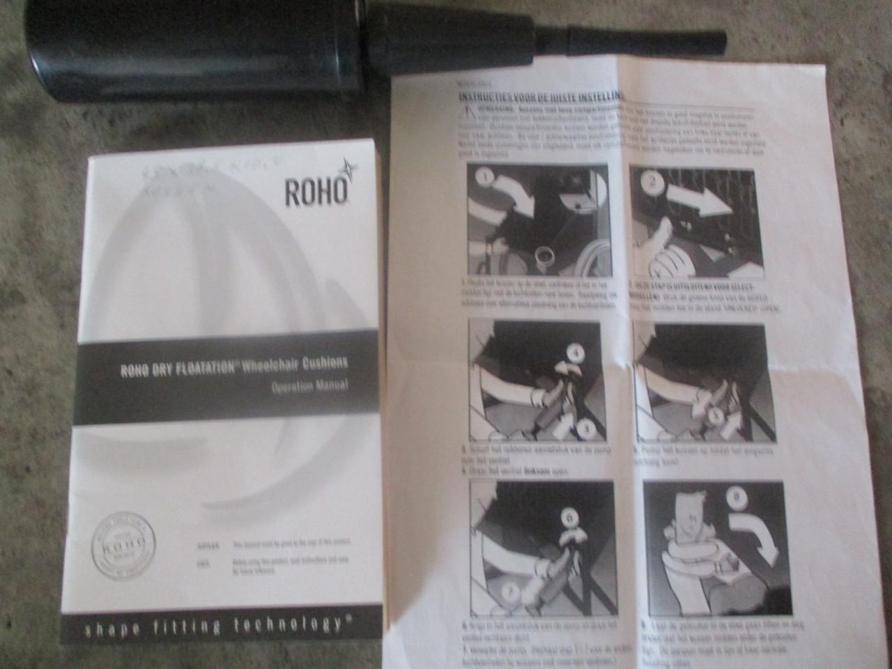 Nieuw ROHO anti-decubitus kussen tegen doorzitwonden met...