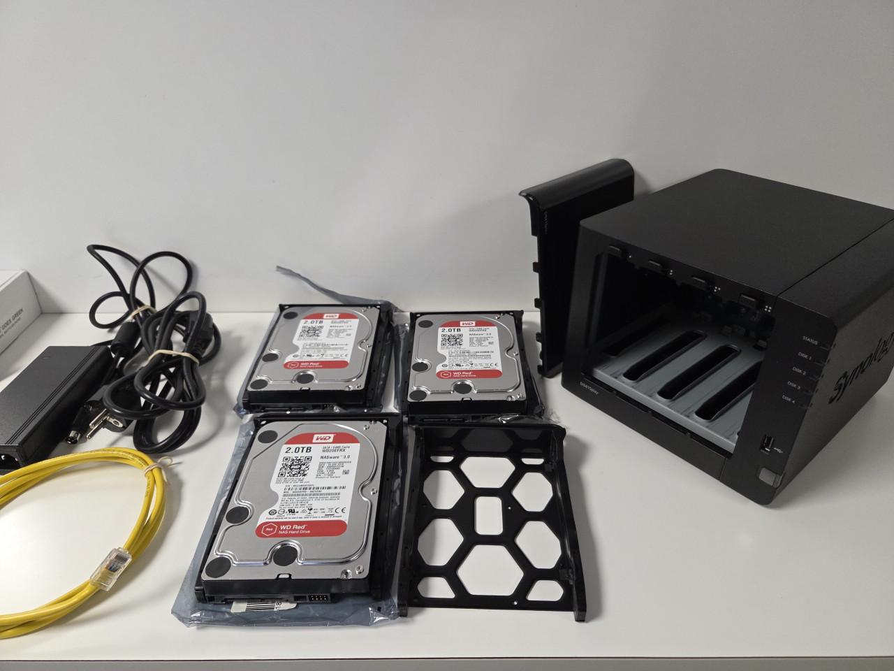 Synology NAS DS415 Play inclusief 3x 2tb WD RED