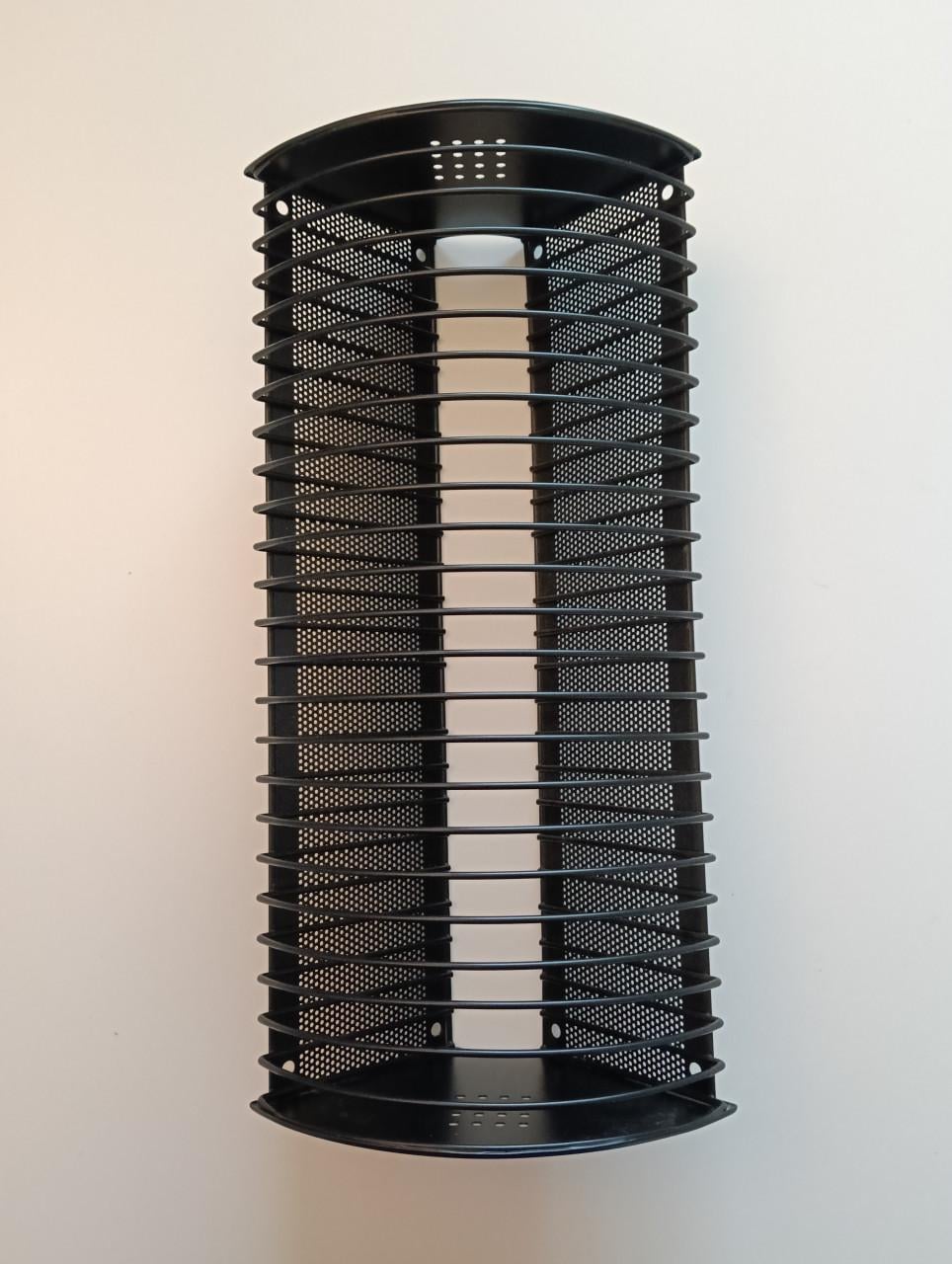 Zwart Metalen CD-rek (24 CD's)