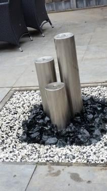 Water ornamenten in dikke RVS kwaliteit