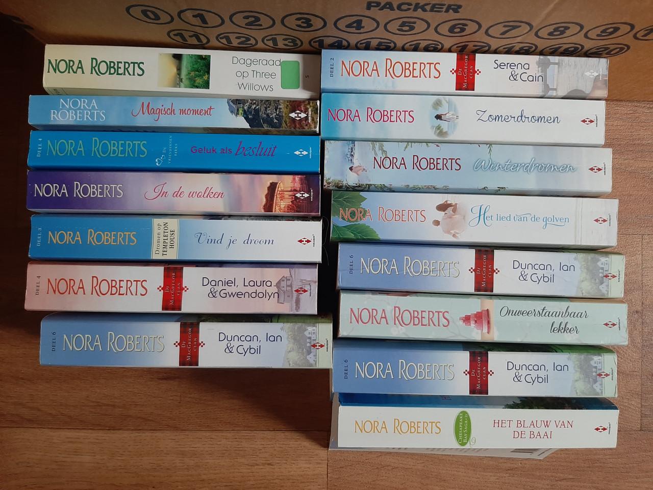 Veel Nora roberts boeken