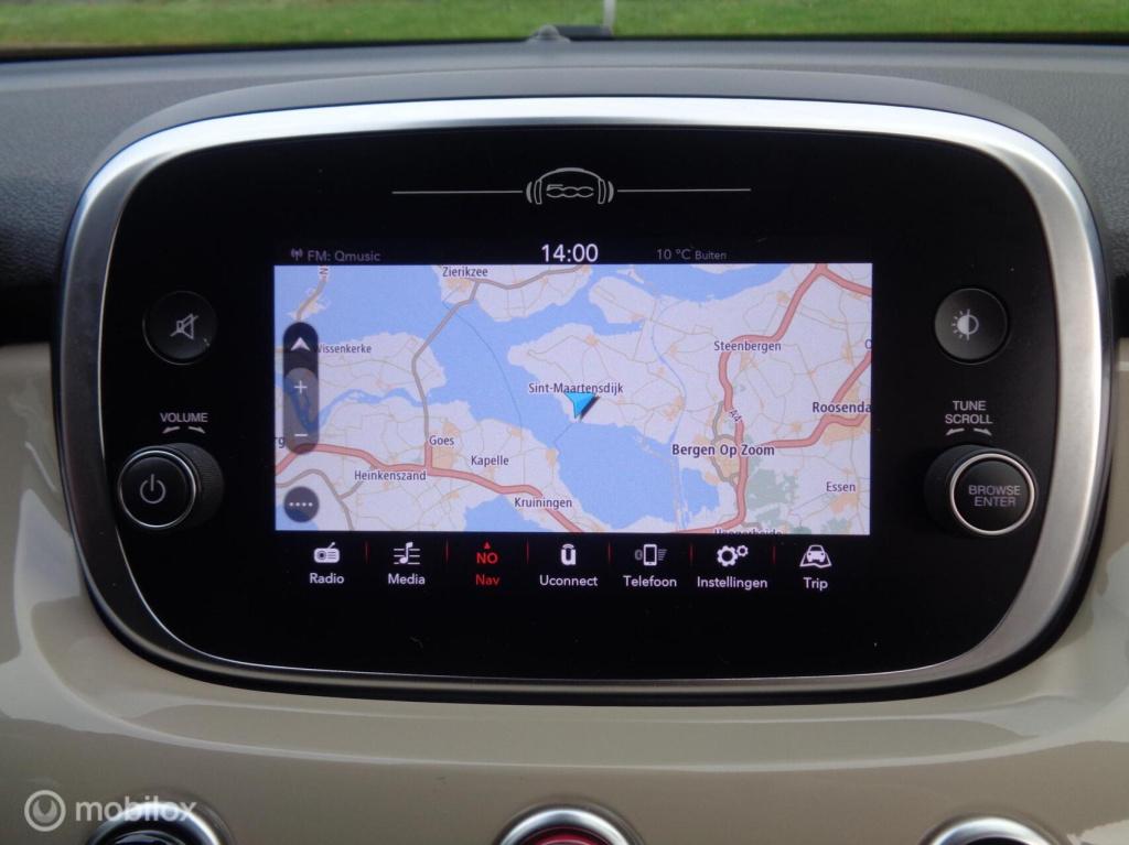 Fiat 500x 1.0 gse lounge/airco/key less/camera/pdc/lm velgen/1st eig/led