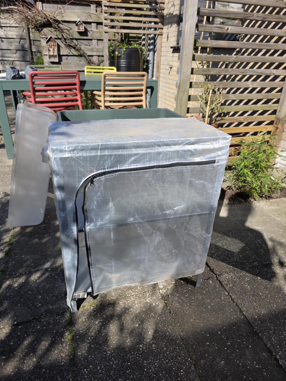 Kweektafel Elho met deksel en gratis kasje