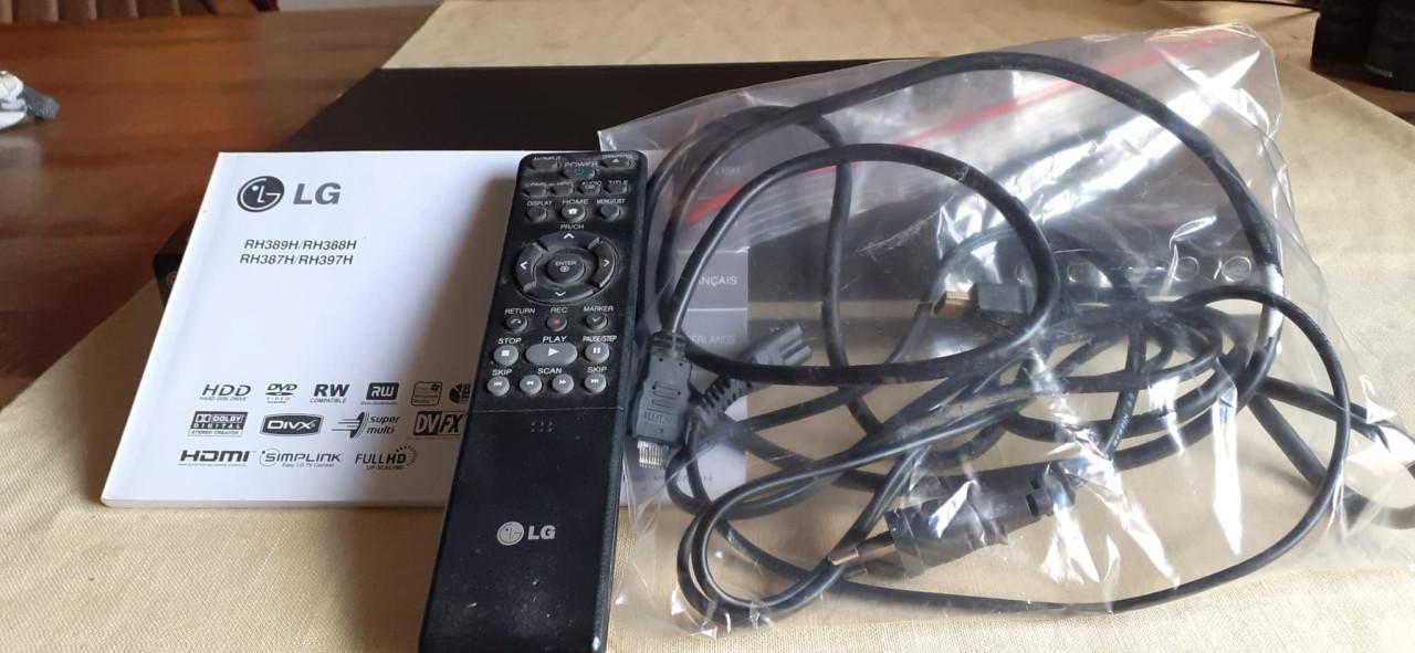 LG RH388h 250GB HDD-recorder
