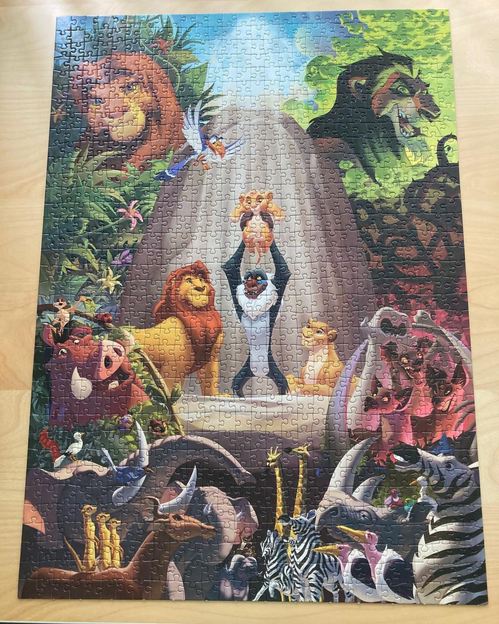 Lion King puzzel van Clementoni