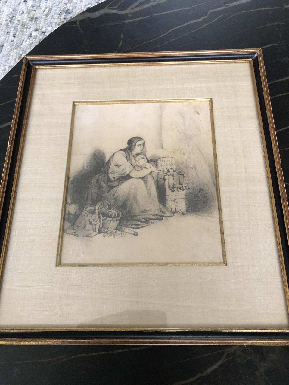 Tekening G.Guffens  1841