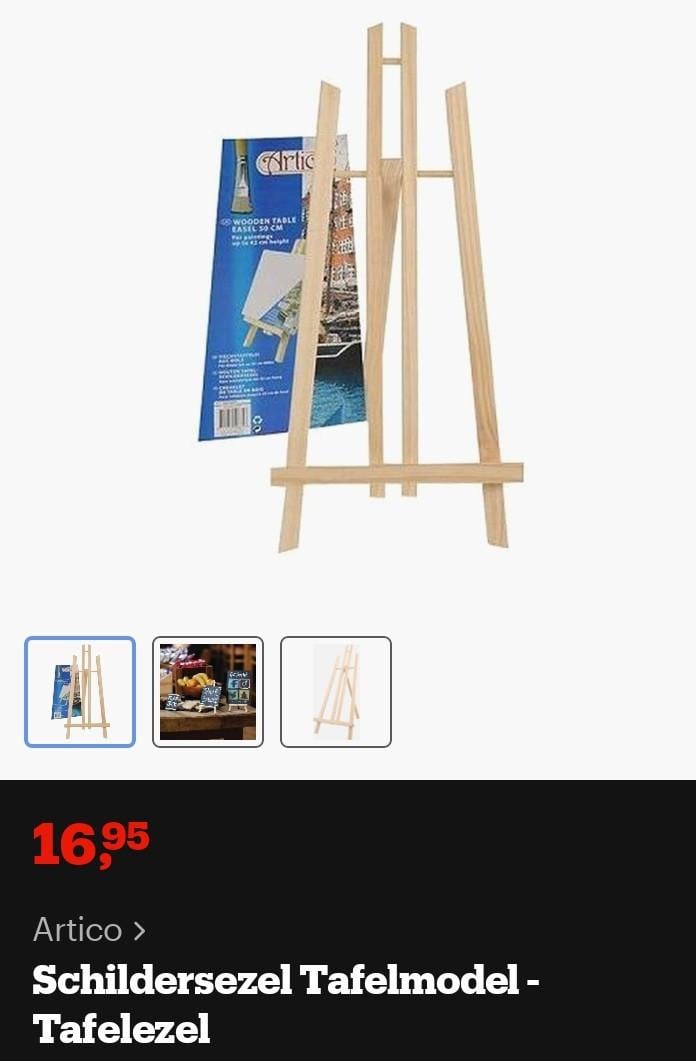 6 nieuwe ongebruikte schilderezels