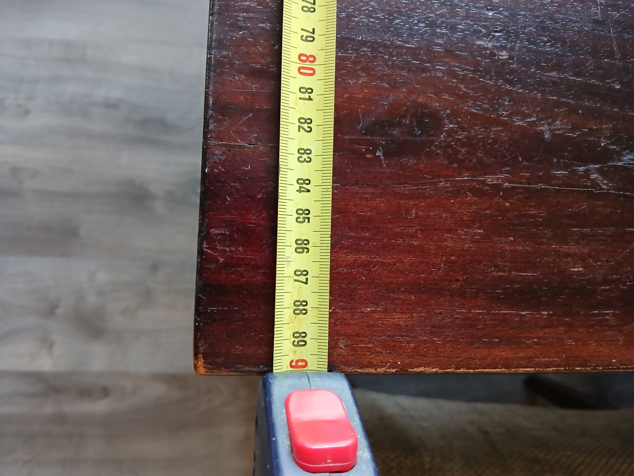 Teakhouten eettafel 180 x 90