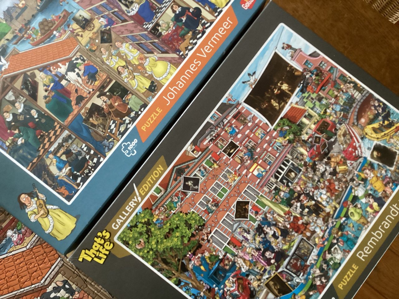 Goliath That’s Life puzzels: Gallery Edition