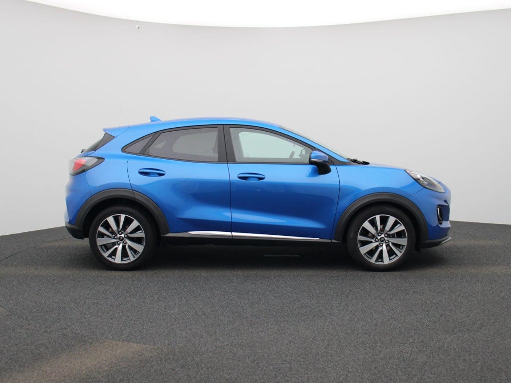 Ford Puma 1.0 ecoboost hybrid titanium x | lmv | led | parkeer sensoren | c