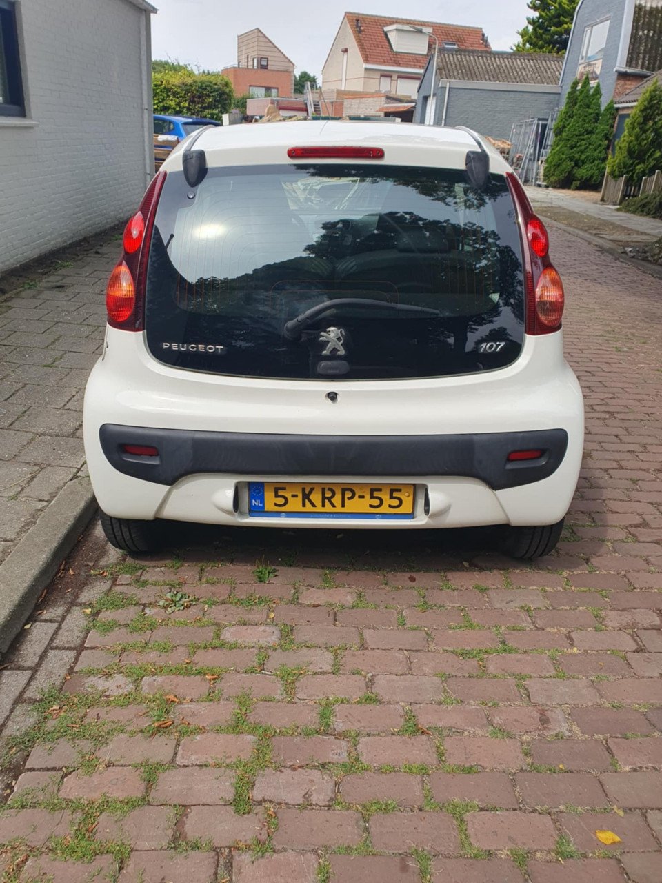 Peugeot 107 Wit - 5 deurs APK tot juli 2026 met airco